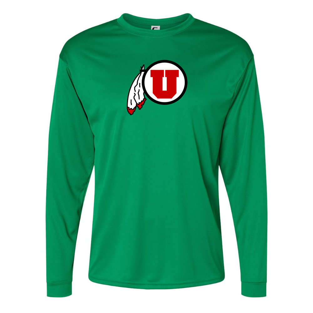 Men's Utah Utes Performance Long Sleeve T-Shirt